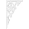 Ekena Millwork Austin Architectural Grade PVC Bracket, 5/8"W X 7 1/2"D X 13"H BKTP01X07X13AU - alternate 4